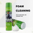 Universal Foam Cleaner with Brush - Car Dashboard Cleaner And Indoor Use - Leather Fabric Cleaner - Car Interior Dashboard Home office Sofa - Computer Laptop TV Water-free Cleaning Agent -650ml