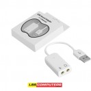 External USB Sound Card USB 2.0 to Jack 3.5mm 3D Audio Headset Microphone Earphone 7.1 Channel 5HV2 Adapter For Laptop